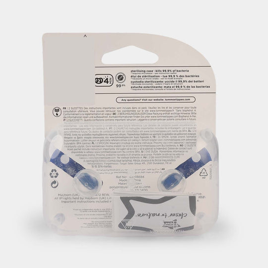 Moda Soother 6-18M PK-2