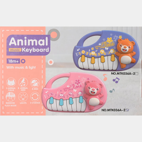 Animal Music Keyboard – Educational Musical Toy Piano for Kids