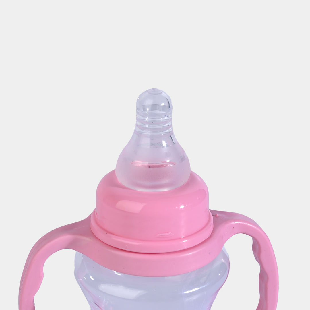 Baby Plastic Feeding Bottle 5Oz | 150ml | Pink