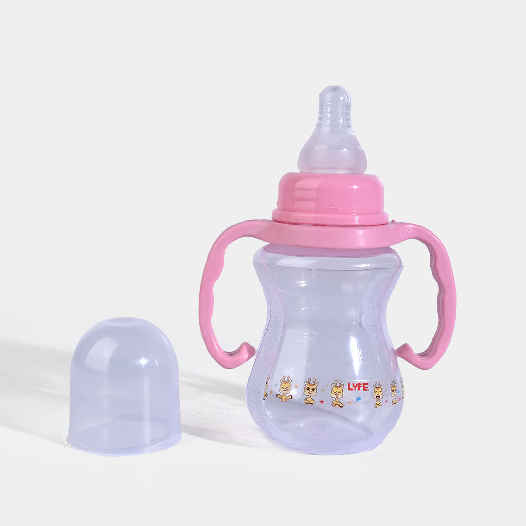 Baby Plastic Feeding Bottle 5Oz | 150ml | Pink