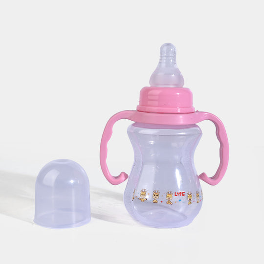 Baby Plastic Feeding Bottle 5Oz | 150ml | Pink