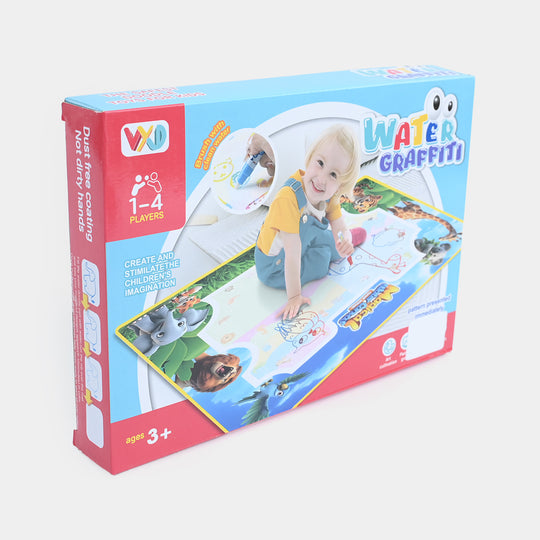 Reusable Water Graffiti Mat Play Set