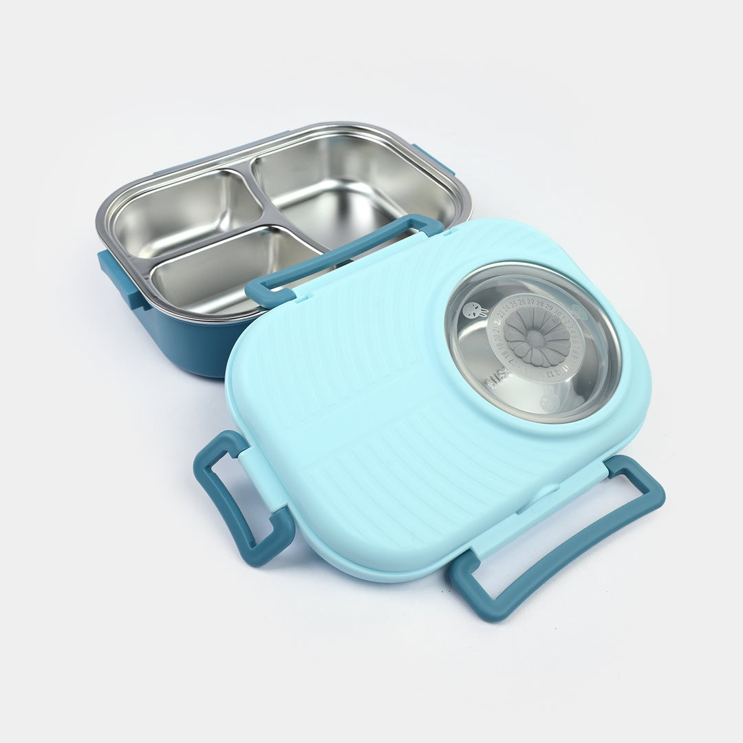 Stainless Steel + Plastic Lunch Box