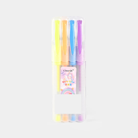 Shiny Color Pen 4 Pcs For Kids