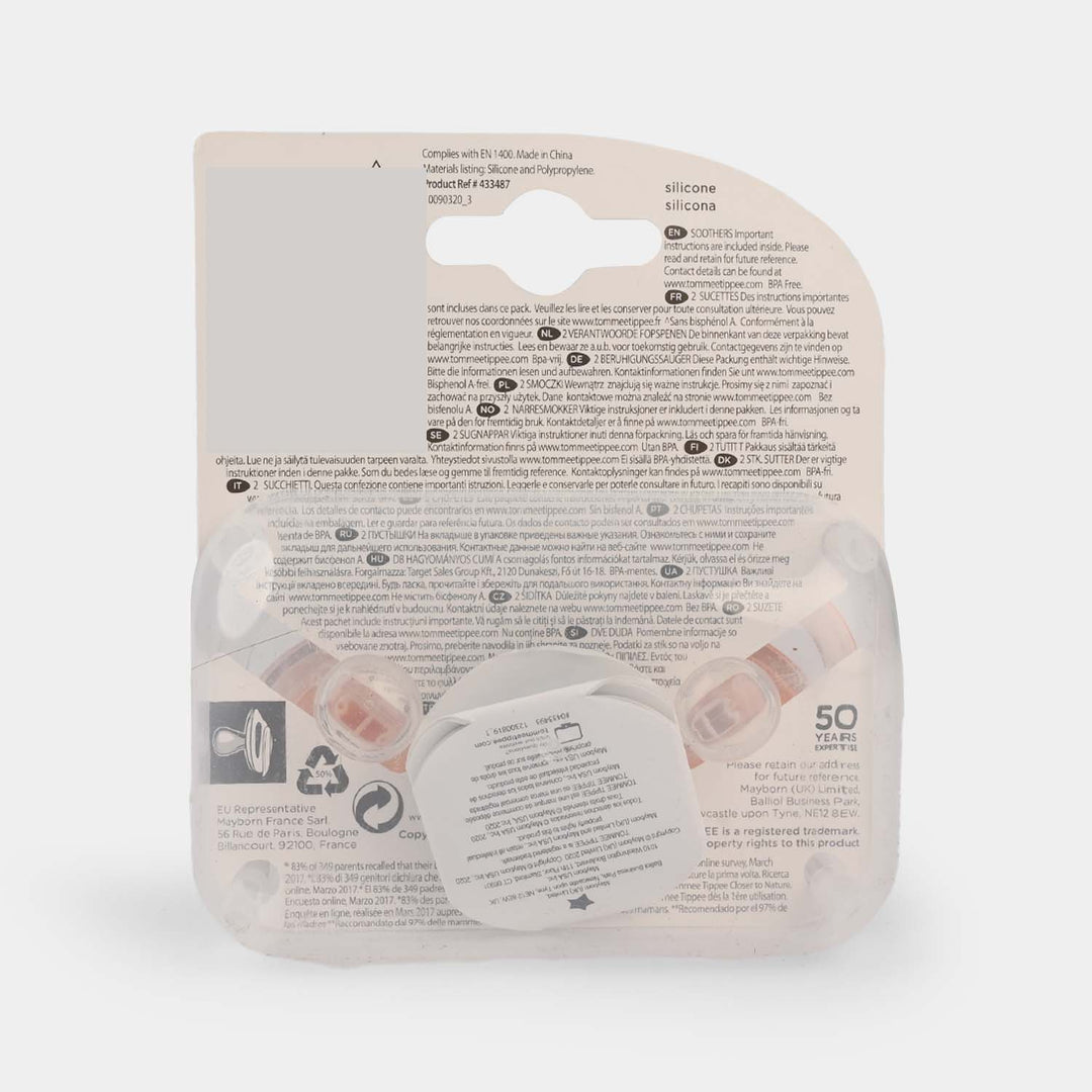 Moda Soother 0-6M PK-2