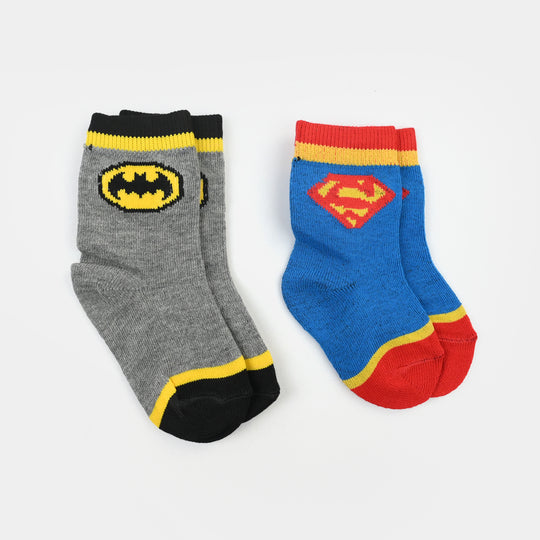 Infant Boys Socks Pack Of 2 SUP-BTM-Blue.Grey