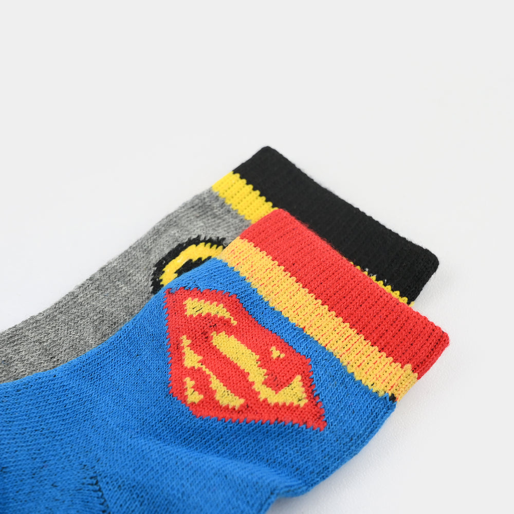 Infant Boys Socks Pack Of 2 SUP-BTM-Blue.Grey
