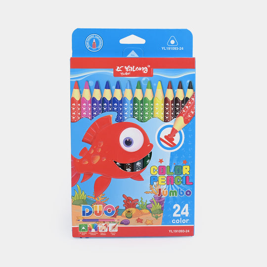 Jumbo Color Pencil Set | 24Colors