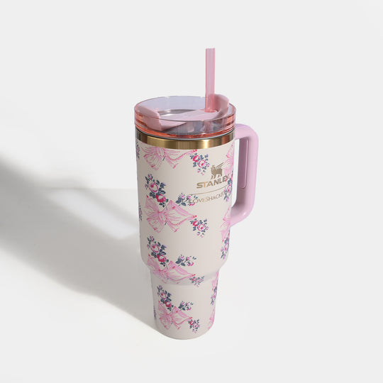 Stanley Quencher Floral Design Tumbler
