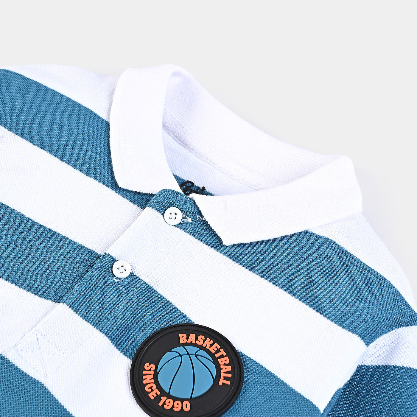 Boys Jumbo Pique Polo Basket Ball