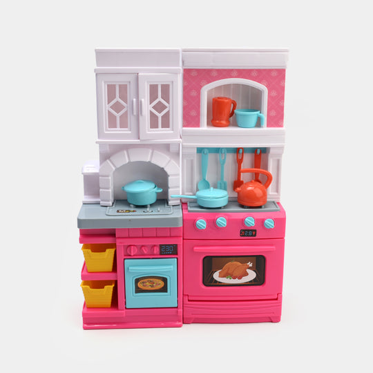 Classic Modern Kitchen Play Set with Light & Sound