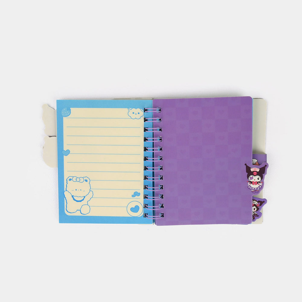 Cute Adorable Design A6 Mini Spiral Diary / Notebook