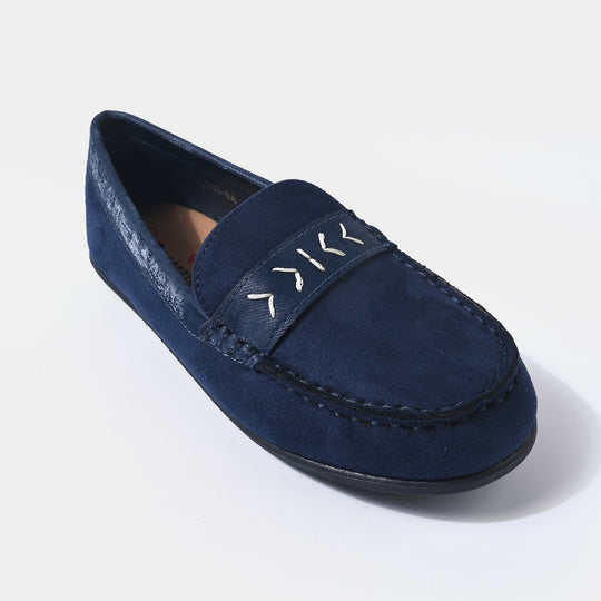 Boys Loafer 188-8-NAVY