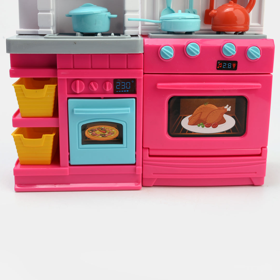 Classic Modern Kitchen Play Set with Light & Sound
