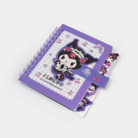 Cute Adorable Design A6 Mini Spiral Diary / Notebook