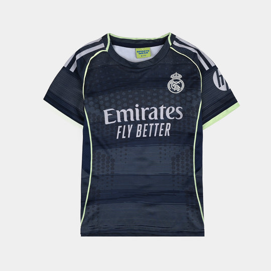 Boys Poly Jersey Suit Mbappe Blue