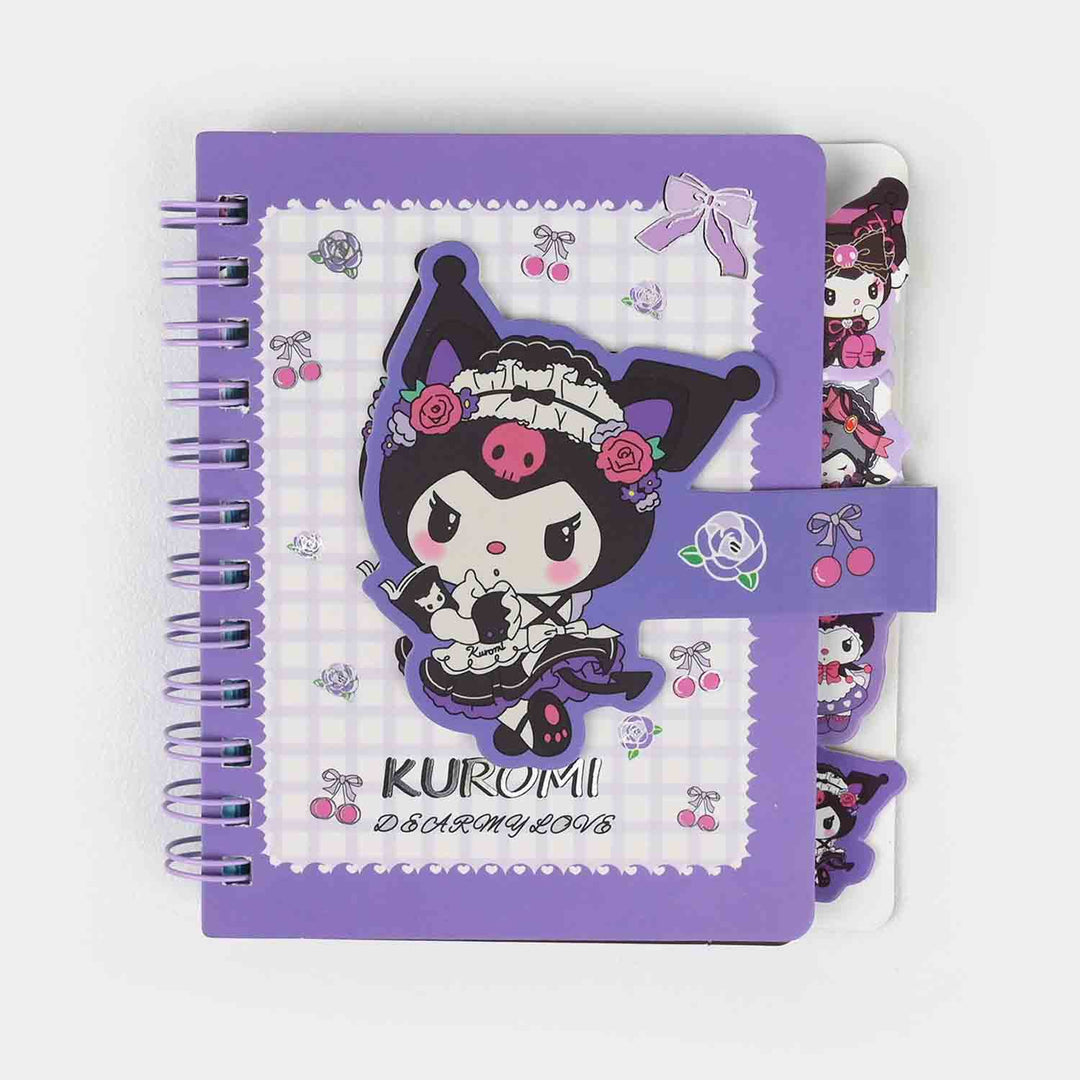 Cute Adorable Design A6 Mini Spiral Diary / Notebook