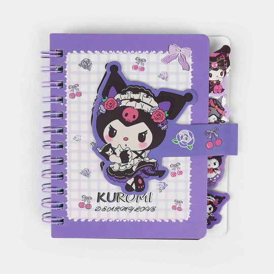 Cute Adorable Design A6 Mini Spiral Diary / Notebook