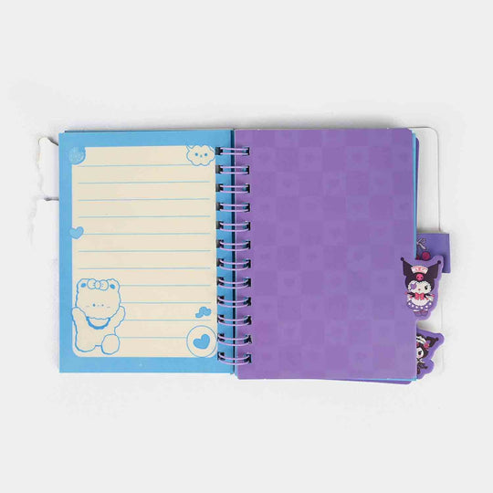 Cute Adorable Design A6 Mini Spiral Diary / Notebook