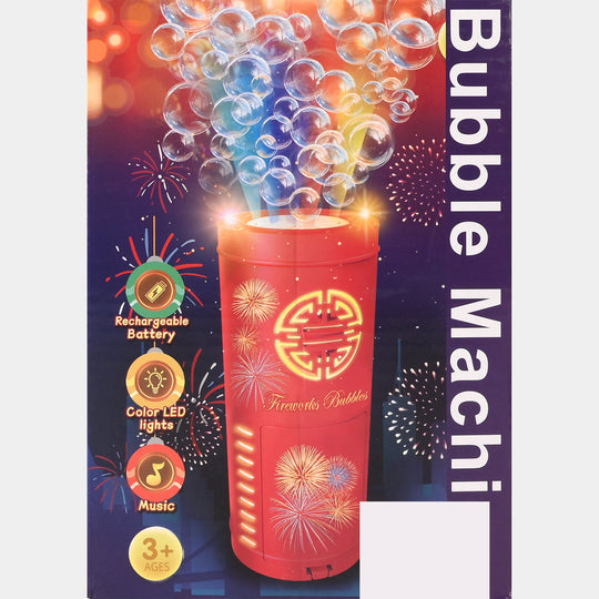 Fireworks Bubble Machine