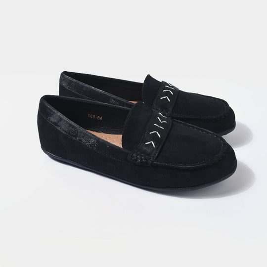Boys Loafer 188-8-BLACK