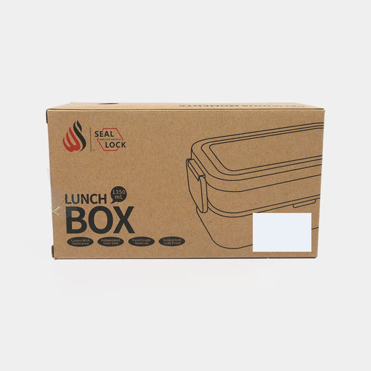 Stainless Steel + Plastic Lunch Box