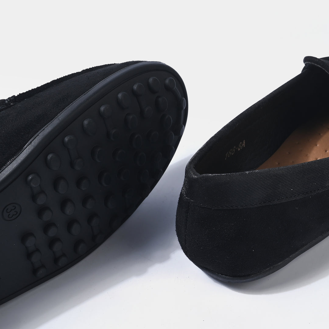 Boys Loafer 188-8-BLACK