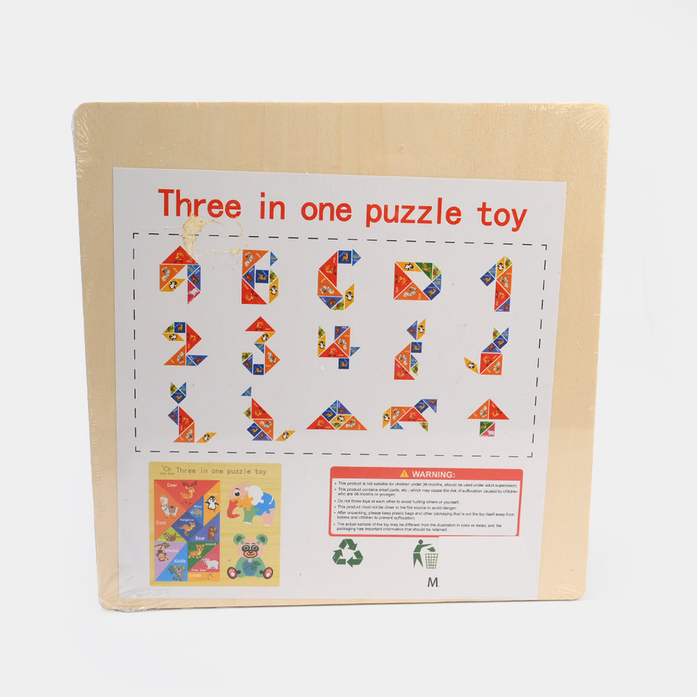 Educational Wood Puzzle | 22x4B