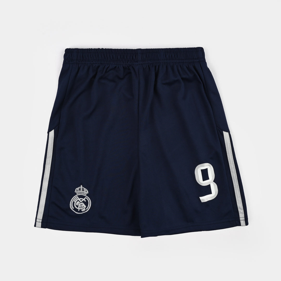 Boys Poly Jersey Suit Mbappe Blue