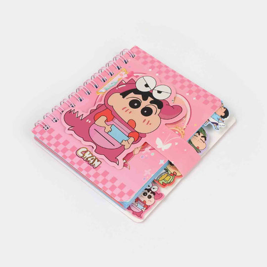 Cute Adorable Design A6 Mini Spiral Diary / Notebook