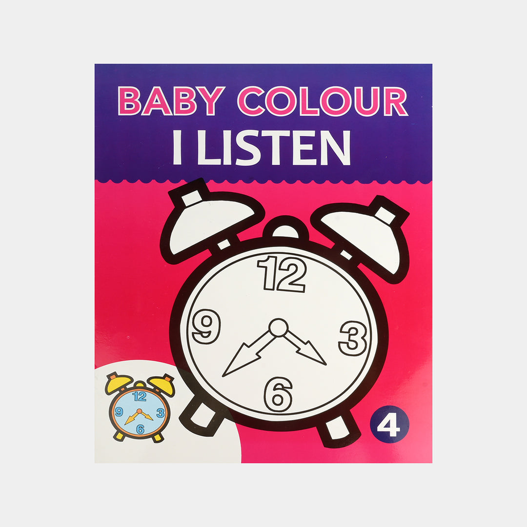 I Listen Kids Activity Coloring Book