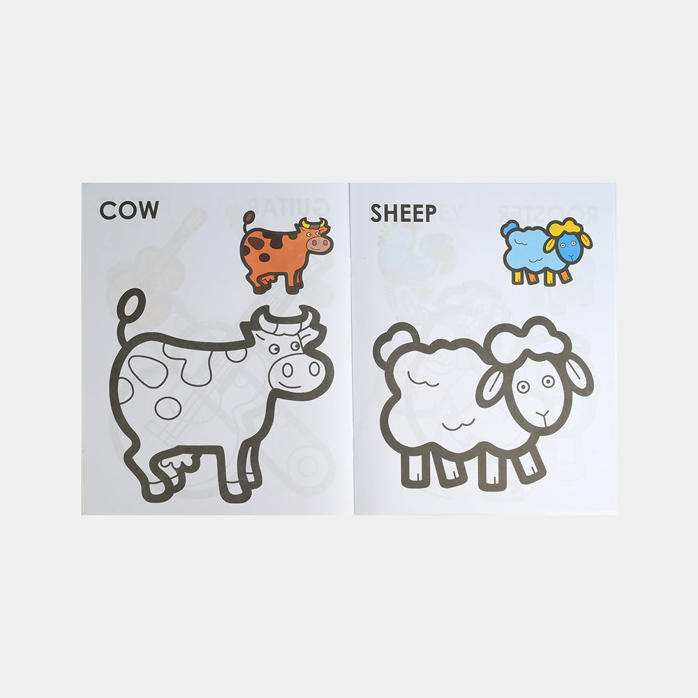 I Listen Kids Activity Coloring Book