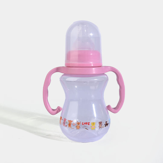 Baby Plastic Feeding Bottle 5Oz | 150ml | Pink