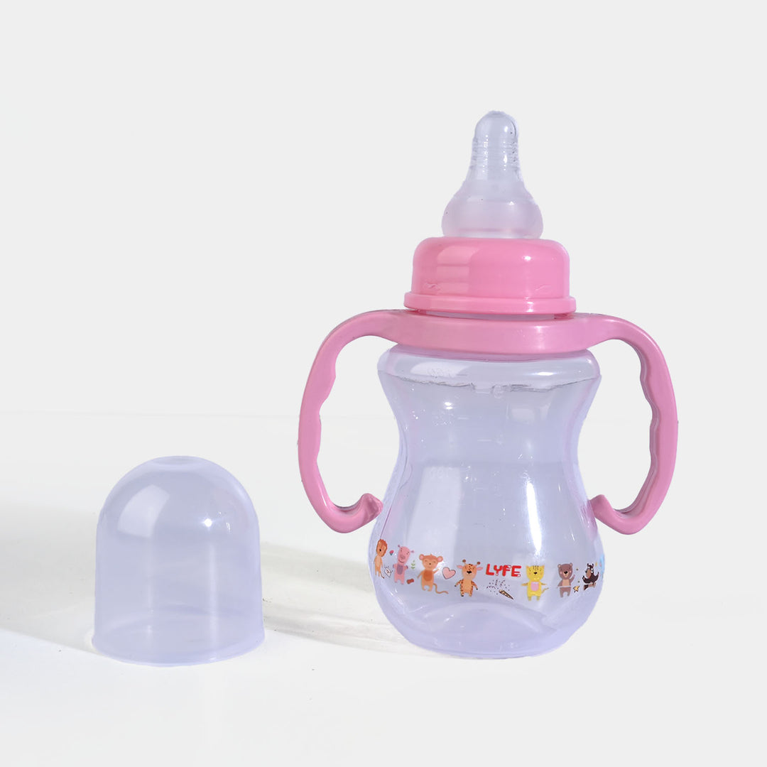 Baby Plastic Feeding Bottle 5Oz | 150ml | Pink