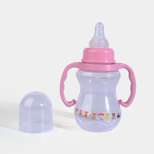 Baby Plastic Feeding Bottle 5Oz | 150ml | Pink