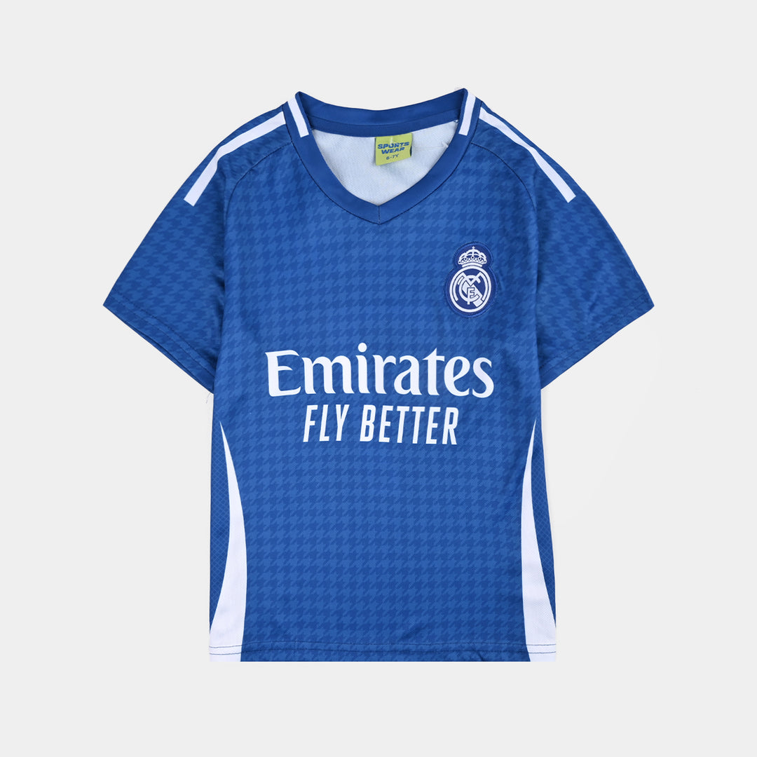 Boys Poly Jersey Suit Vini Jr. FCB-Blue
