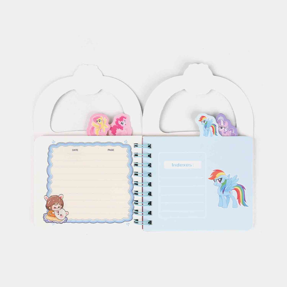 Cute Adorable Design A6 Mini Spiral Diary / Notebook