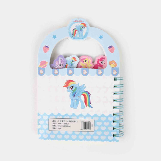 Cute Adorable Design A6 Mini Spiral Diary / Notebook