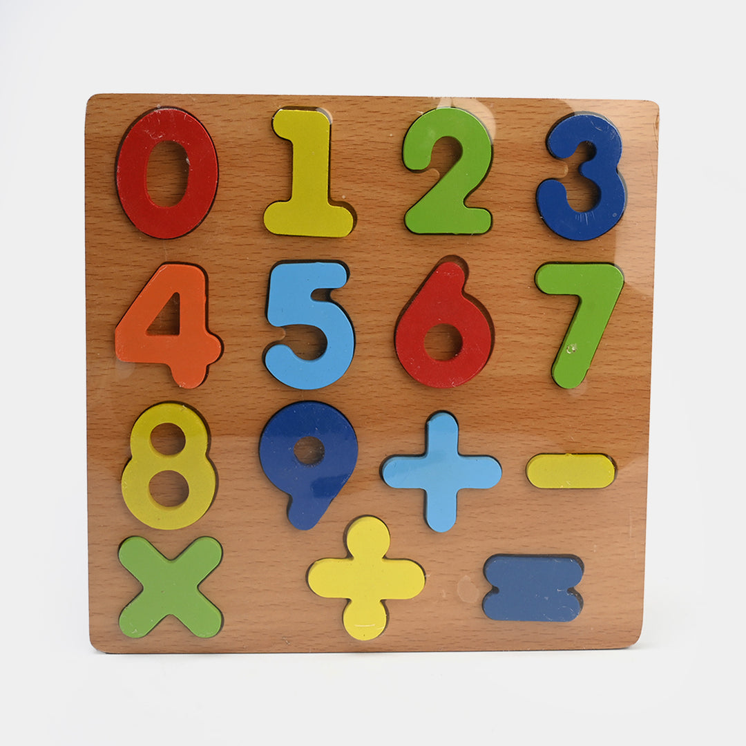 Educational Wood Puzzle 20x20