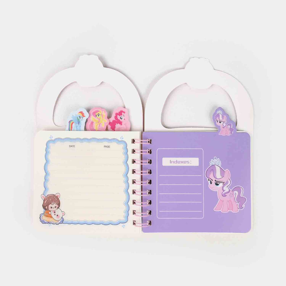 Cute Adorable Design A6 Mini Spiral Diary / Notebook