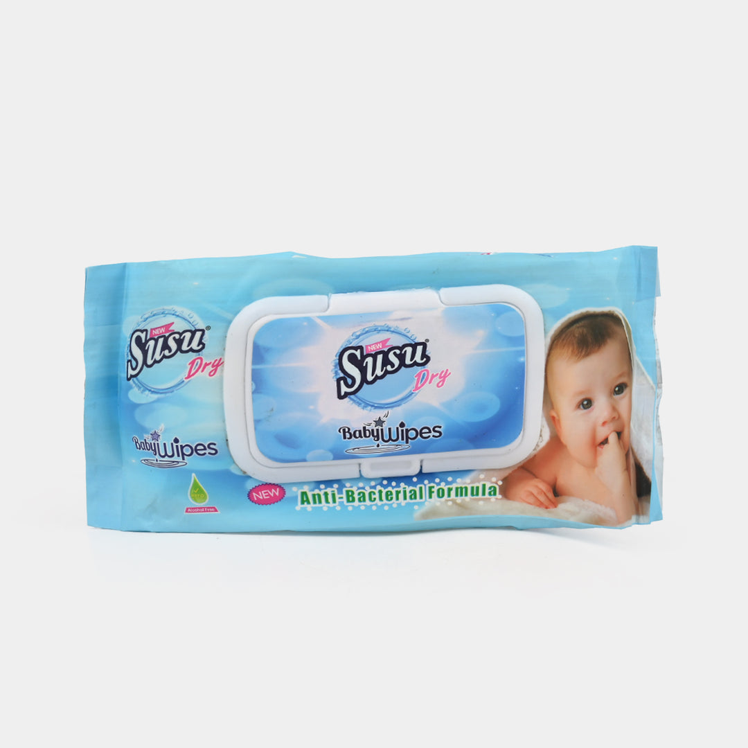 Dry Baby Wipes Anti-Bacterial Formula