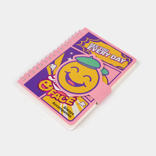 Cute Adorable Design A6 Mini Spiral Diary / Notebook