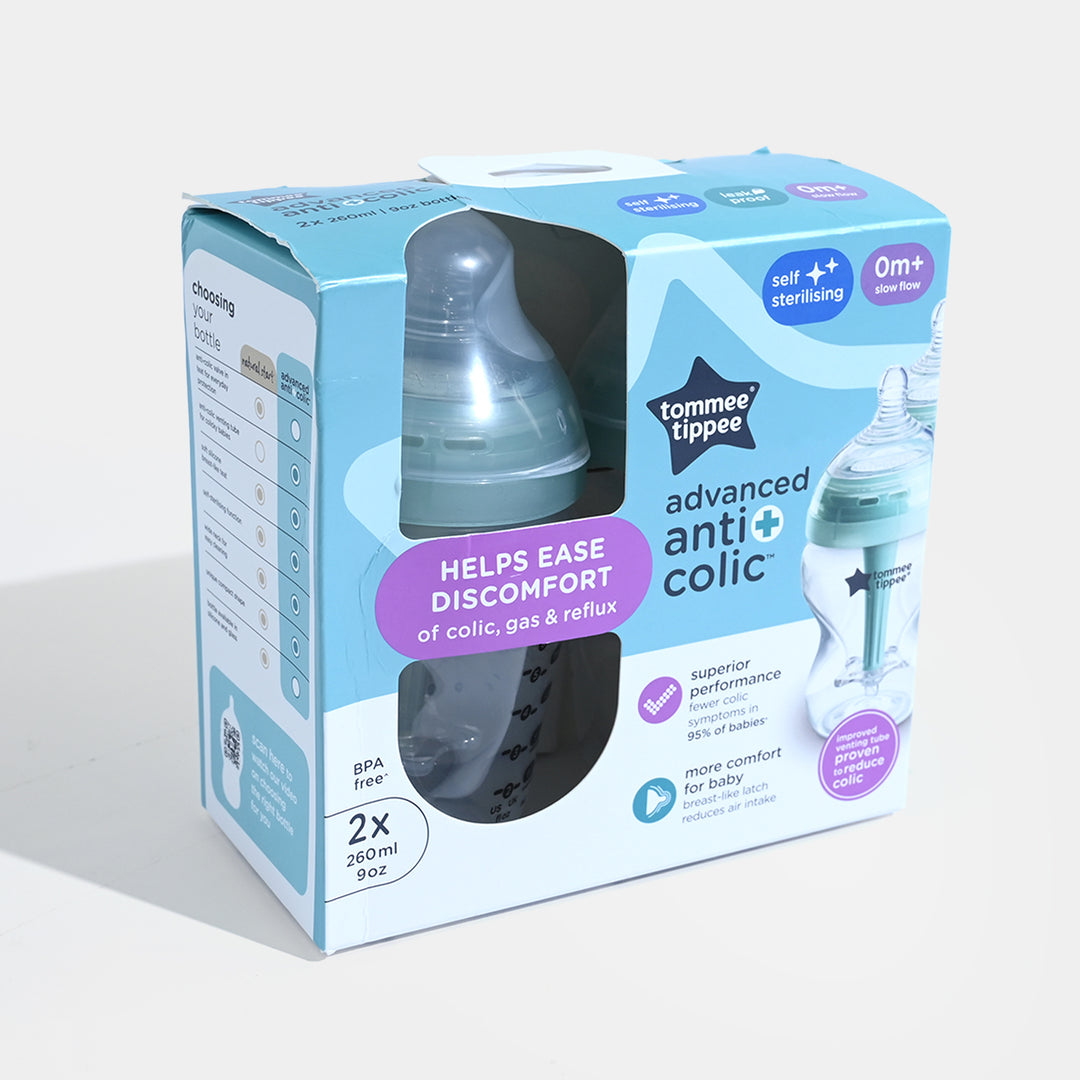 Advanced Anti-Colic Baby Bottles (2-Pack)