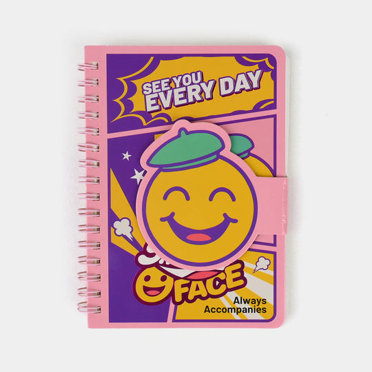 Cute Adorable Design A6 Mini Spiral Diary / Notebook