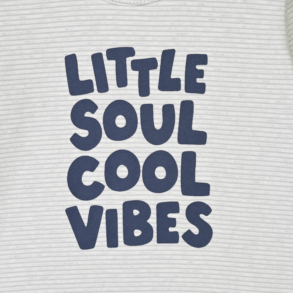 Infant Boys Lycra Jersey T-Shirt Cool Vibes-White