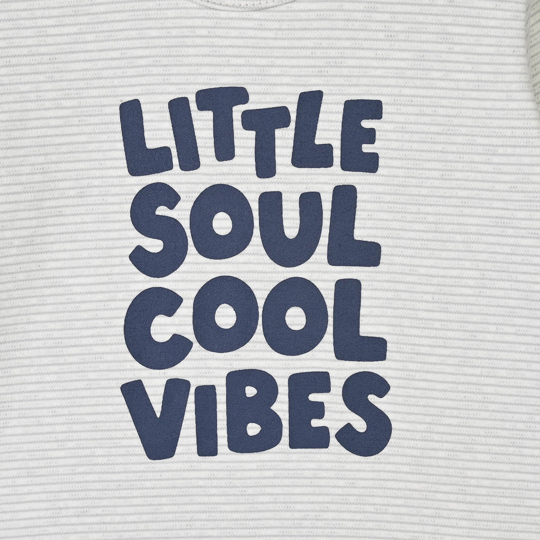 Infant Boys Lycra Jersey T-Shirt Cool Vibes-White