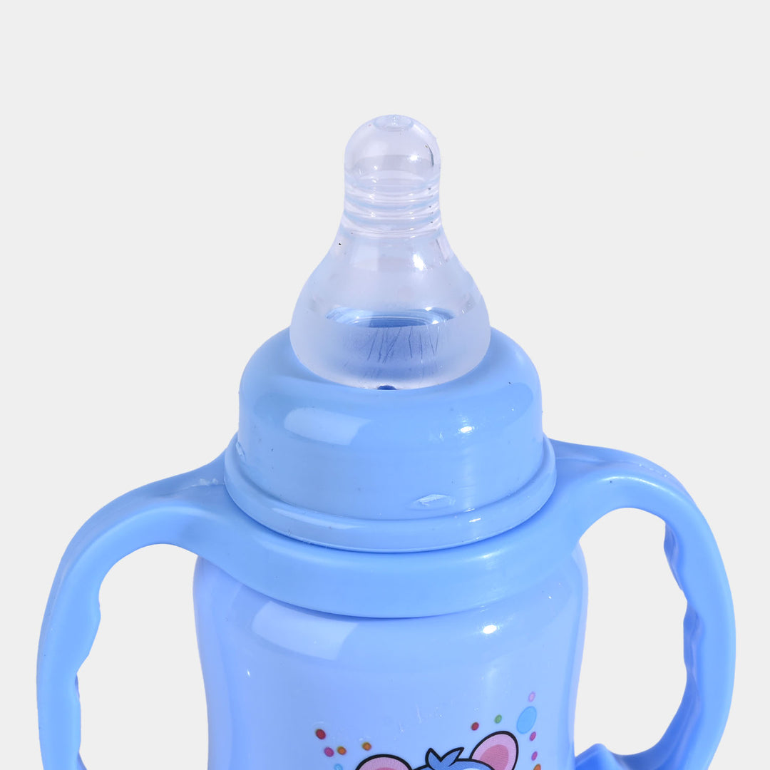Lyfe Baby Plastic Feeding Bottle 5Oz |150ml | Basic Blue