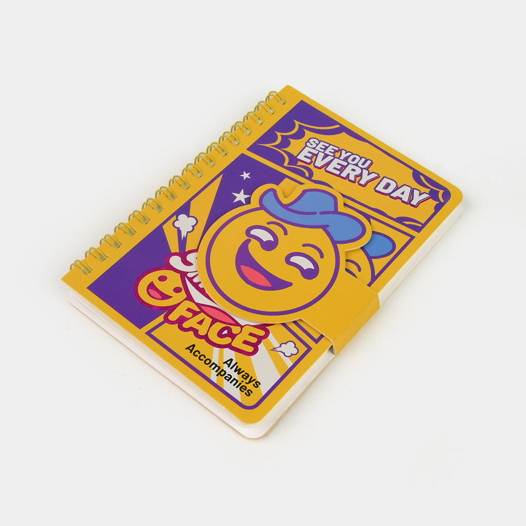 Cute Adorable Design A6 Mini Spiral Diary / Notebook