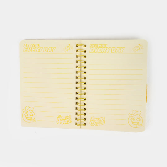 Cute Adorable Design A6 Mini Spiral Diary / Notebook