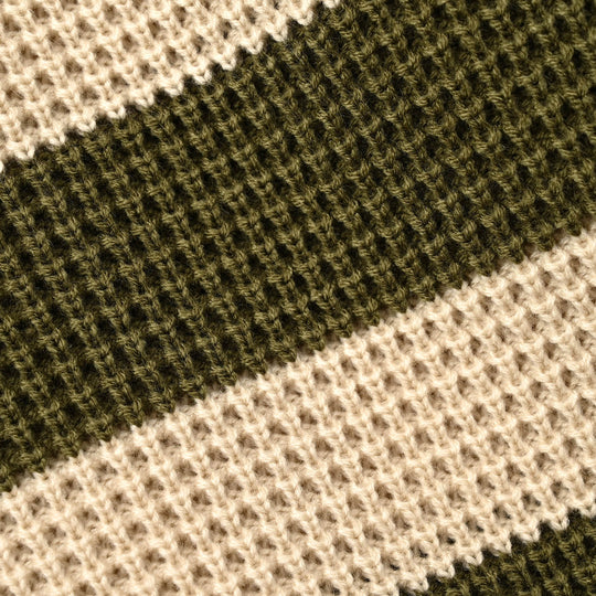 Boys Acrylic Sweater-Positive Energy-Olive